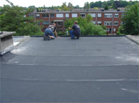 Platte daken - Roofing